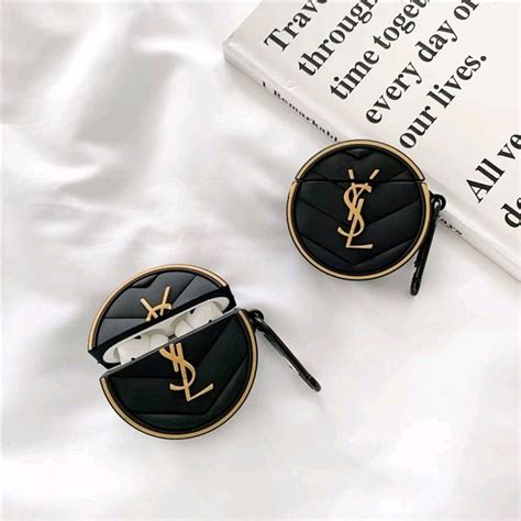 ysl airpods case|cute airpod luxury case.